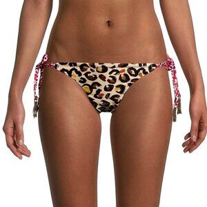 Farm Rio Leopard Patch Bikini Bottom